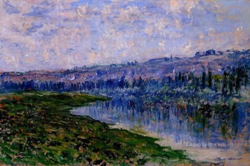 Claude Monet Painting - El Sena y las colinas de Chaantemesle Claude Monet